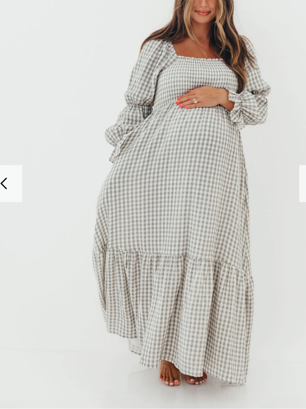Worth Collective‼️‼️Emerson  Maxi Dress in Gray .
